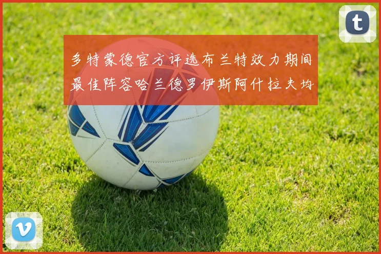 多特蒙德官方评选布兰特效力期间最佳阵容哈兰德罗伊斯阿什拉夫均入选